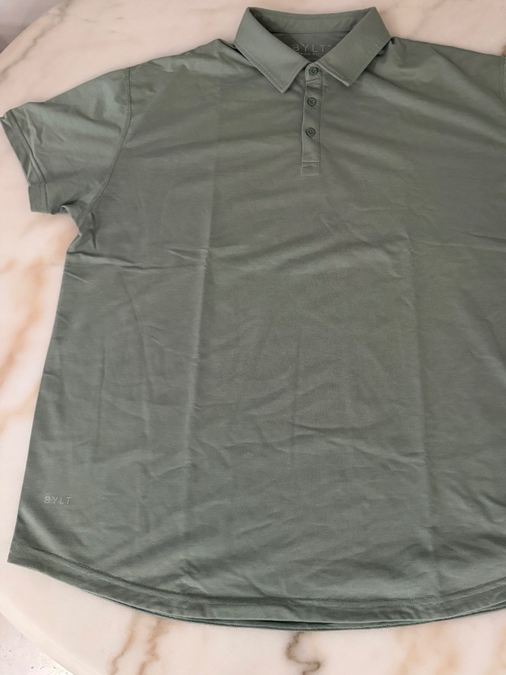 Bylt / XXL / Solid Light Green Signature Polo